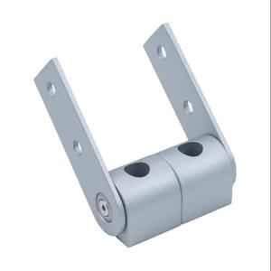 FATH 163017 Pivot Joint, 2-Slot, Silver, 180-Deg., Die-Cast Zinc/Die-Cast Aluminum/Nylon | CV7QTT