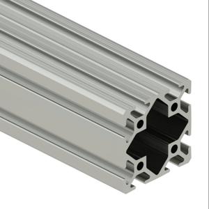 SURE FRAME 2020C Standard T-Slotted Rail, Silver, 6063-T6 Anodized Aluminum Alloy, Cut To Length | CV7WXB