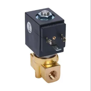 ODE 21A31K1V25-T3-B Potable Water Solenoid Valve, 2-Port, 2-Position, N.C., Lead-Free Brass Body | CV8EVF