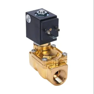 ODE 21WN4K1E130-T5-B Potable Water Solenoid Valve, 2-Port, 2-Position, N.C., Lead-Free Brass Body | CV8EVM