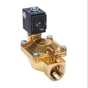 ODE 21WN5K1E190-10T5-B Potable Water Solenoid Valve, 2-Port, 2-Position, N.C., Lead-Free Brass Body | CV8EVP