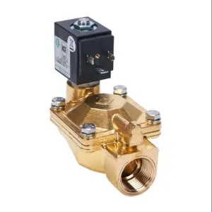 ODE 21WN5K1E190-T5-B Potable Water Solenoid Valve, 2-Port, 2-Position, N.C., Lead-Free Brass Body | CV8EVR