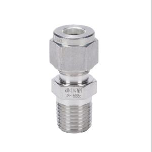 PROSENSE CF08-25N Compression Fitting, Stainless Steel, 1/4 Inch Male Npt Process Connection | CV7MLF