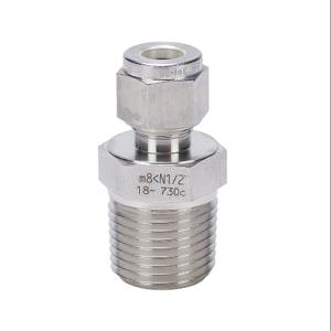 PROSENSE CF08-50N Compression Fitting, Stainless Steel, 1/2 Inch Male Npt Process Connection | CV7MLG