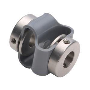 SURE MOTION DC-DLSS10-05 Drive Coupling, Double Loop, Stainless Steel, Setscrew, Size 10, 5/16 Inch Bore | CV7GDH