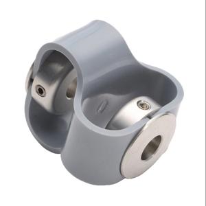 SURE MOTION DC-DLSS20-06 Drive Coupling, Double Loop, Stainless Steel, Setscrew, Size 20, 3/8 Inch Bore | CV7GDN