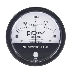 PROSENSE DGA-01B Differential Pressure Gauge, 4 Inch Dial Dia., -1.0 To +1.0 Inch Of Water Column | CV7NQL