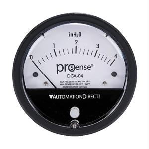 PROSENSE DGA-04 Differential Pressure Gauge, 4 Inch Dial Dia., 0 To 4.0 Inch Of Water Column | CV7NQQ