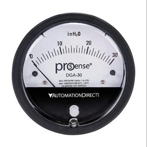 PROSENSE DGA-30 Differential Pressure Gauge, 4 Inch Dial Dia., 0 To 30.0 Inch Of Water Column | CV7NRC