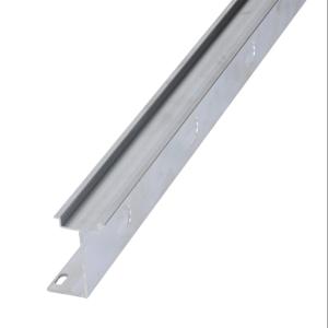 DINNECTOR DN-R35SAL2-2 Din Rail, Slotted, 2In Raised 35mm, 7.5mm Height, 1M Length, Aluminum, Pack Of 2 | CV7WYV