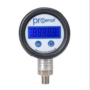 PROSENSE DPG1-1000 Digital Pressure Gauge, 0 To 1000 Psig, 0.5 Perc. Of Full Scale Accuracy | CV7NRG