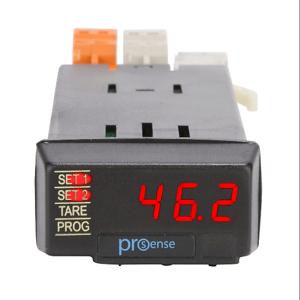 PROSENSE DPM1-A-A2R-H Digitales Einbaumessgerät, 1/32 D Zoll Größe, 8 mm 4-stellige rote LED, Analogeingang, 0/4-20 mA | CV7TKN