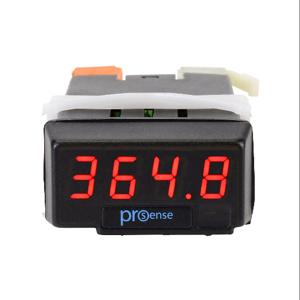 PROSENSE DPM1-E-H Digital Panel Meter, 1/32 D Inch Size, 10mm 4-Digit Red Led | CV7TKU