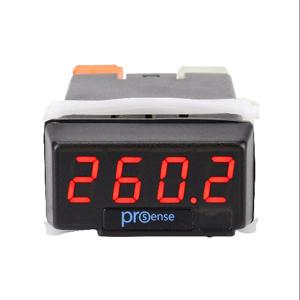 PROSENSE DPM1-E-L Digital Panel Meter, 1/32 D Inch Size, 10mm 4-Digit Red Led | CV7TKV