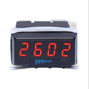 PROSENSE DPM1-P-H Digital Panel Meter, 1/32 D Inch Size, 10mm 4-Digit Red Led, Pulse And Frequency Input | CV7TKY
