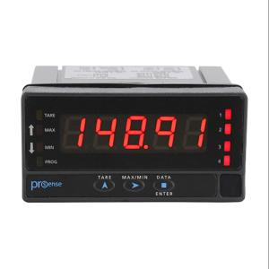 PROSENSE DPM3-AT-4R-L Digital Panel Meter, 1/8 D Inch Size, 14mm 5-Digit Tri-Color Led, Analog | CV7TLP