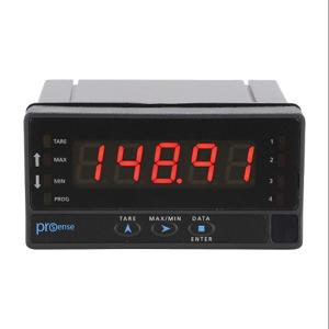 PROSENSE DPM3-AT-H Digital Panel Meter, 1/8 D Inch Size, 14mm 5-Digit Tri-Color Led, Analog | CV7TLV