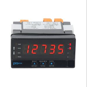 PROSENSE DPM3-P-A2R-H Digital Panel Meter, 1/8 D Inch Size, 14mm 5-Digit Tri-Color Led | CV7TMB