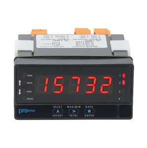 PROSENSE DPM3-P-A2R-L Digital Panel Meter, 1/8 D Inch Size, 14mm 5-Digit Tri-Color Led | CV7TMC