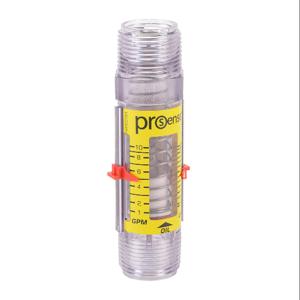 PROSENSE FG1P-100PP-10 Oil Mechanical Flow Meter, Variable Area, 1 Inch Male Npt Process Connection, 1 To 10 Gpm | CV7TMF