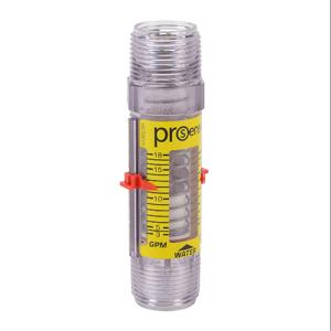 PROSENSE FG1W-100PP-18 Water Mechanical Flow Meter, Variable Area, 1 Inch Male Npt Process Connection | CV7TND