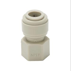 HYDROMODE FS38-14N-P Push-To-Connect Fitting, Female, Straight, 3/8 Inch Tube To 1/4 Inch Female, Pack Of 5 | CV7MLV