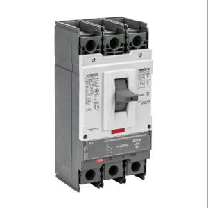 GLADIATOR GCB400H-3FF400LL Molded Case Circuit Breaker, 400A Frame, 400A, 600 VAC/ 600 VDC, 3-Pole | CV7TYB