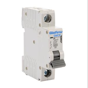 GLADIATOR GMCB-1D-2 Miniature Supplementary Protector, 2A, 277 VAC/ 60 VDC, 1-Pole, D Curve, Thermal Magnetic | CV7VXT