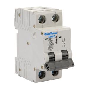 GLADIATOR GMCB-2C-16 Miniature Supplementary Protector, 16A, 480Y/ 277 VAC/ 125 VDC, 2-Pole, C Curve | CV7VZD