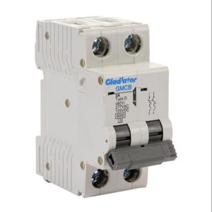 GLADIATOR GMCB-2D-3 Miniature Supplementary Protector, 3A, 480Y/ 277 VAC/ 125 VDC, 2-Pole, D Curve | CV7WAB