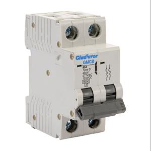 GLADIATOR GMCB-2D-40 Miniature Supplementary Protector, 40A, 480Y/ 277 VAC/ 125 VDC, 2-Pole, D Curve | CV7WAF