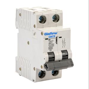 GLADIATOR GMCB-2D-5 Miniature Supplementary Protector, 5A, 480Y/ 277 VAC/ 125 VDC, 2-Pole, D Curve | CV7WAG