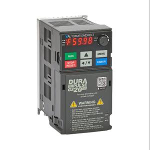 DURAPULSE GS21-10P2 General Purpose Drive, Enclosed, 120 VAC, 1/4Hp With 1-Phase Input, A1 Frame | CV7BCU