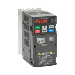 DURAPULSE GS21-21P0 General Purpose Drive, Enclosed, 230 VAC, 1Hp With 1-Phase Input, B2 Frame | CV7BCZ