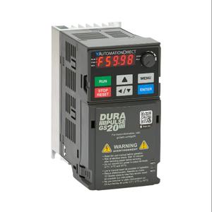 DURAPULSE GS23-20P5 General Purpose Drive, Enclosed, 230 VAC, 1/2Hp With 3-Phase Input | CV7BDL