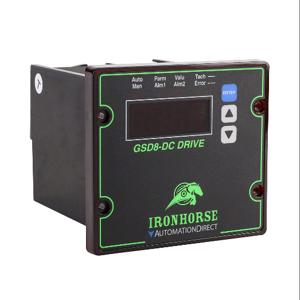 IRON HORSE GSD8-240-10C-D DC Digital Drive, 120/240 VAC, 1-Phase, 1Hp At 90 VDC And 2Hp At 180 VDC, 10A | CV7HVV