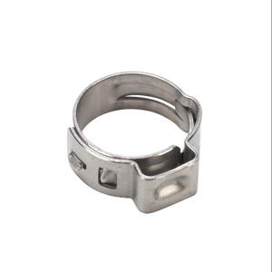 NITRA HCSS-316 Hose Clamp, Interlocking Ear, 0.346-0.413 Inch Dia., 304 Stainless Steel, Pack Of 10 | CV7QMN