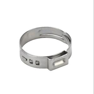 NITRA HCSS-58 Hose Clamp, Interlocking Ear, 0.823-0.949 Inch Dia., 304 Stainless Steel, Pack Of 10 | CV7QMT