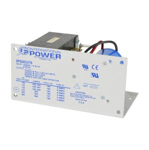 INTERNATIONAL POWER IP500U75 International Power Unregulated Linear Power Supply, 75 VDC At 6.6A/480W | CV7VMM