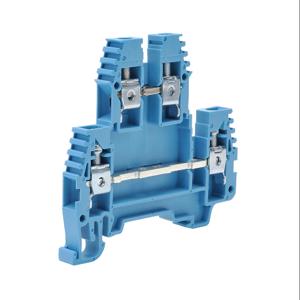 KONNECT-IT KN-D10BLU-25 Klemmenblock, blau, 30 A, 35 mm DIN-Schienenmontage, 25er-Pack | CV8CVP