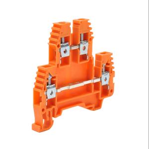 KONNECT-IT KN-D10ORG-25 Klemmenblock, Orange, 30 A, 35 mm DIN-Schienenmontage, 25er-Pack | CV8CWB