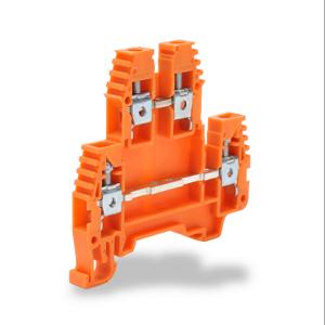 KONNECT-IT KN-D10ORG Klemmenblock, Orange, 30 A, 35 mm DIN-Schienenmontage, 100er-Pack | CV8CWA