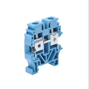 KONNECT-IT KN-M10BLU-25 Mini-Einzelklemmenblock, blau, 30 A, 15 mm DIN-Schienenmontage, 25er-Pack | CV8CYP