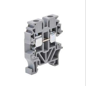 KONNECT-IT KN-M12GRY-25 Mini-Einzelklemmenblock, grau, 20 A, 15 mm DIN-Schienenmontage, 25er-Pack | CV8CYW