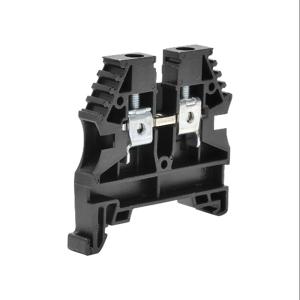 KONNECT-IT KN-T10BLK-25 Klemmenblock, 26–10 Awg, schwarz, 30 A, 35 mm DIN-Schienenmontage, 25 Stück | CV7DGA