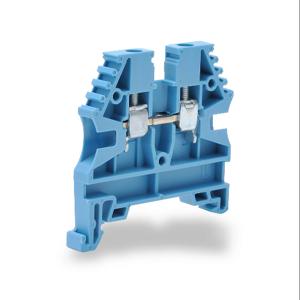 KONNECT-IT KN-T12BLU Terminal Block, 26-12 Awg, Blue, 20A, 35mm Din Rail Mount, Pack Of 100 | CV7DGV