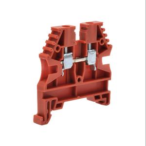 KONNECT-IT KN-T12RED-25 Terminal Block, 26-12 Awg, Red, 20A, 35mm Din Rail Mount, Pack Of 25 | CV8DAM