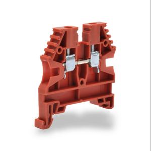 KONNECT-IT KN-T12RED Terminal Block, 26-12 Awg, Red, 20A, 35mm Din Rail Mount, Pack Of 100 | CV7DHA