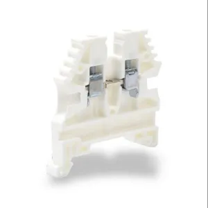 KONNECT-IT KN-T12WHT Terminal Block, 26-12 Awg, White, 20A, 35mm Din Rail Mount, Pack Of 100 | CV7DHB