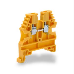 KONNECT-IT KN-T12YEL Terminal Block, 26-12 Awg, Yellow, 20A, 35mm Din Rail Mount, Pack Of 100 | CV7DHC